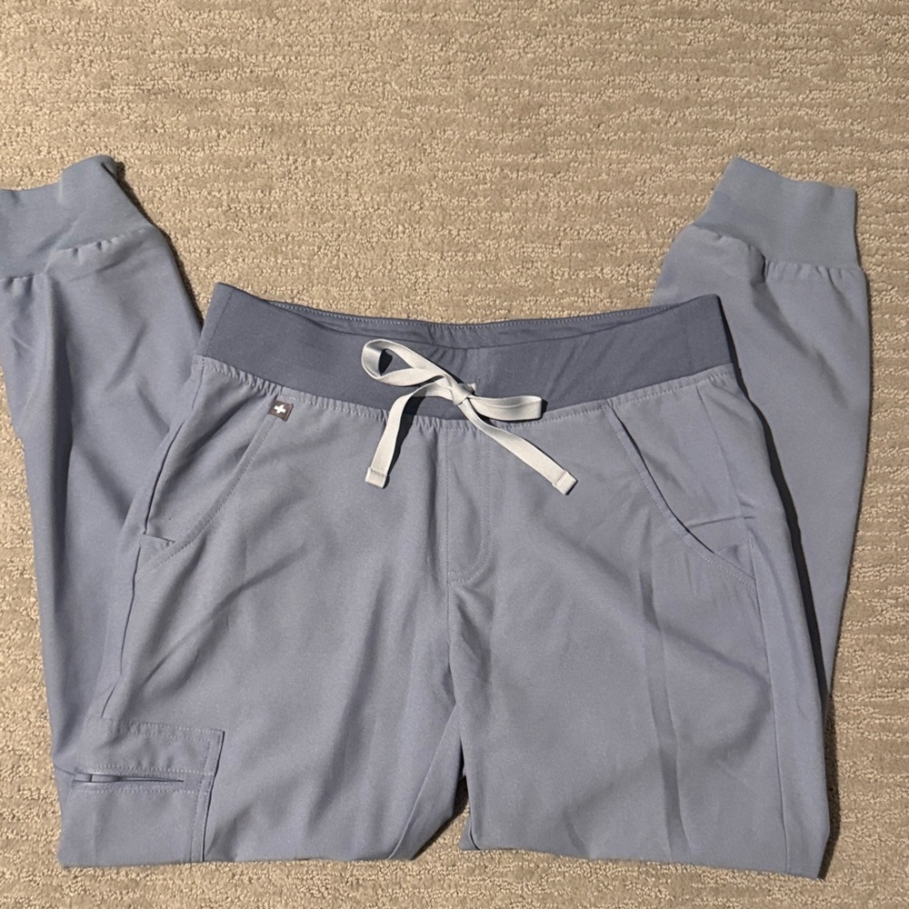 Figs light blue Zamora small petite